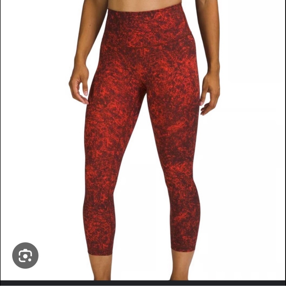 Lululemon Athletica Wunder Train High-rise Crop 23” size 12 Leggings - Picture 4 of 9